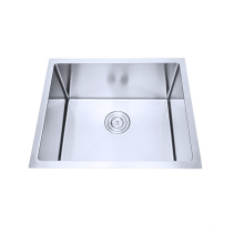 SUS304 stainless steel square handmade kitchen sink